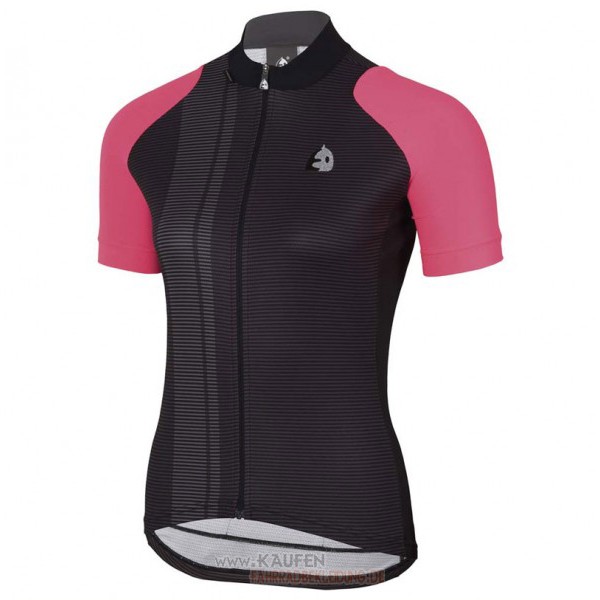 Frau Etxeondo Neo Kurzarmtrikot 2017 Und Kurze Tragerhose Shwarz Und Rosa